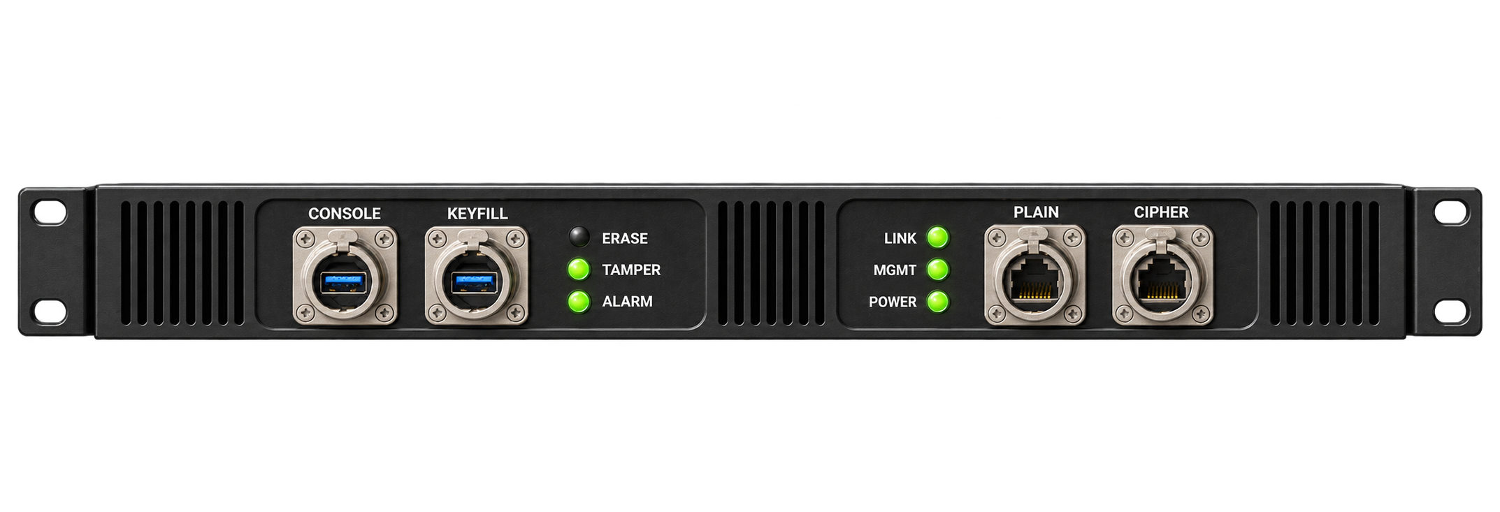 GIGACRYPT encryptor at site A